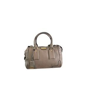 BURBERRY heritage grained leather Gladstone satchel